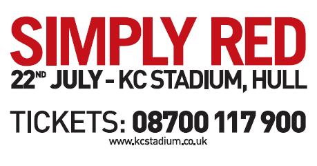 Click for Simple Red Tickets 22nd July 2006 at KC Stadium Hull